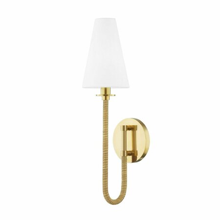 HUDSON VALLEY 1 Light Wall sconce 8700-AGB